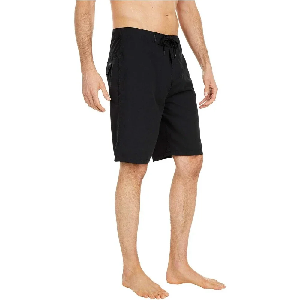 Hurley One & Only 2.0 Boardshorts Mens 28 Black Drawsting Waist Swimwear GBO2318